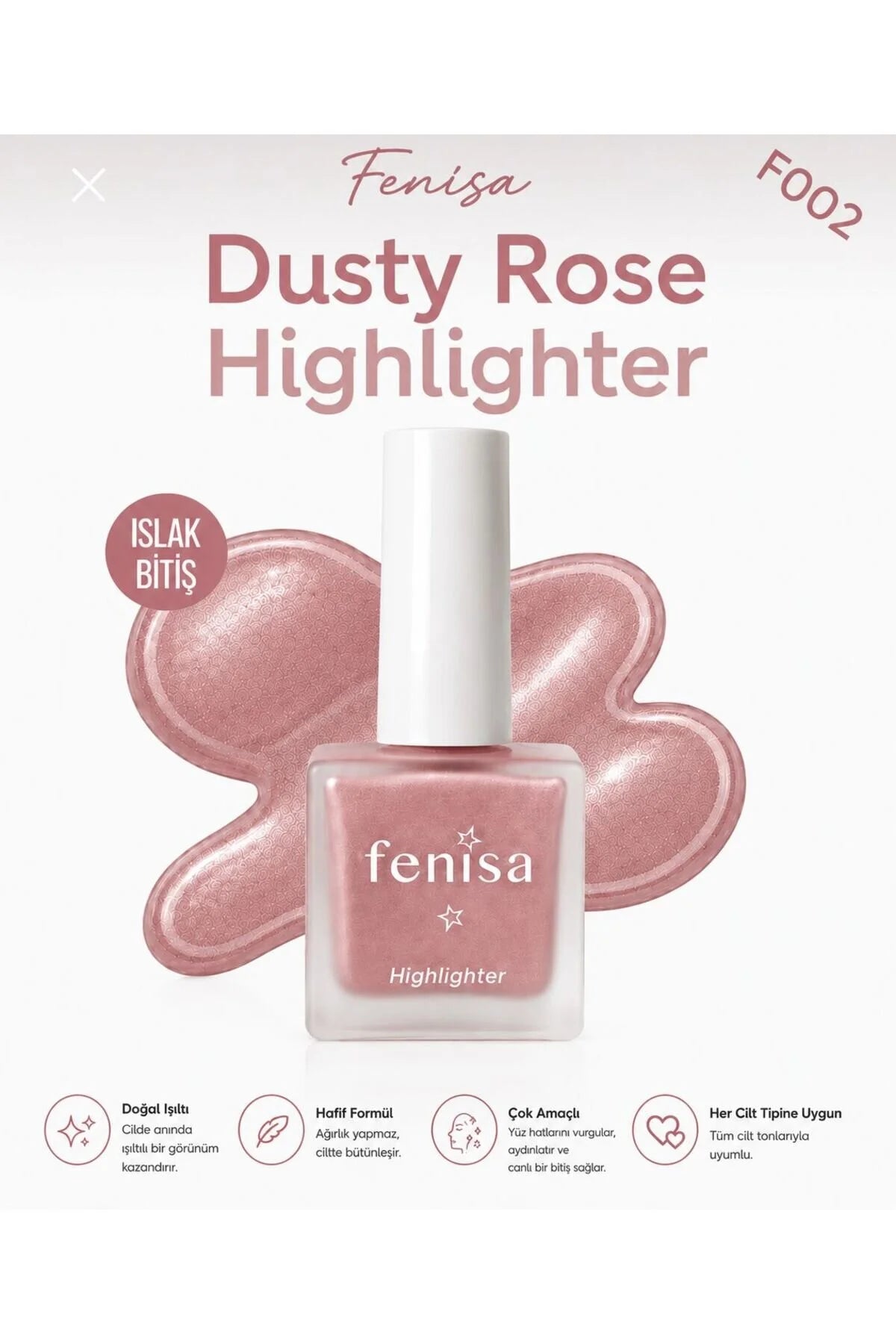 [vg:Dusty Rose] Likit aydınlatıcı Dusty Rose