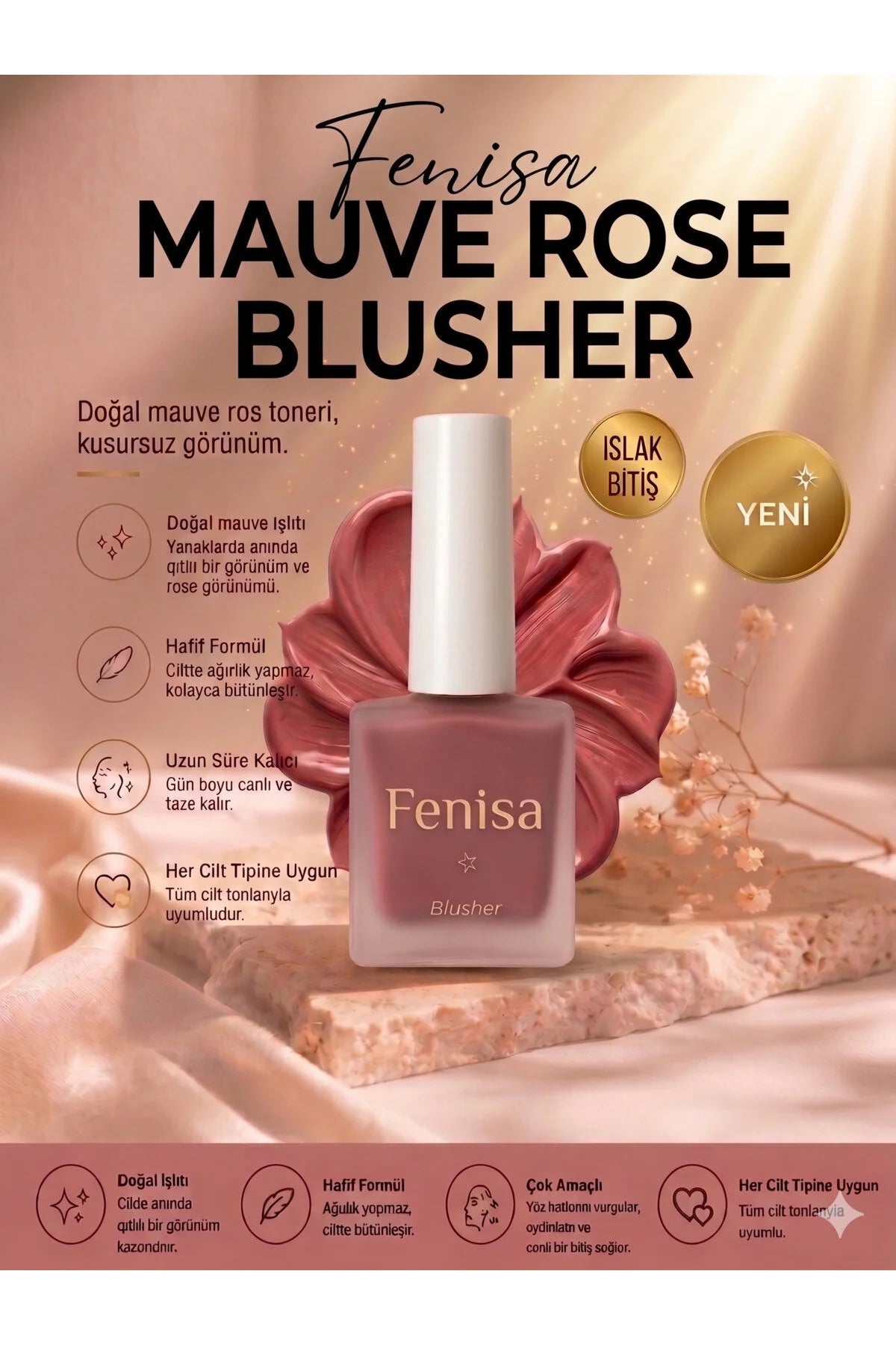[vg:Mauve Rose] Likit blusher Mauve Rose