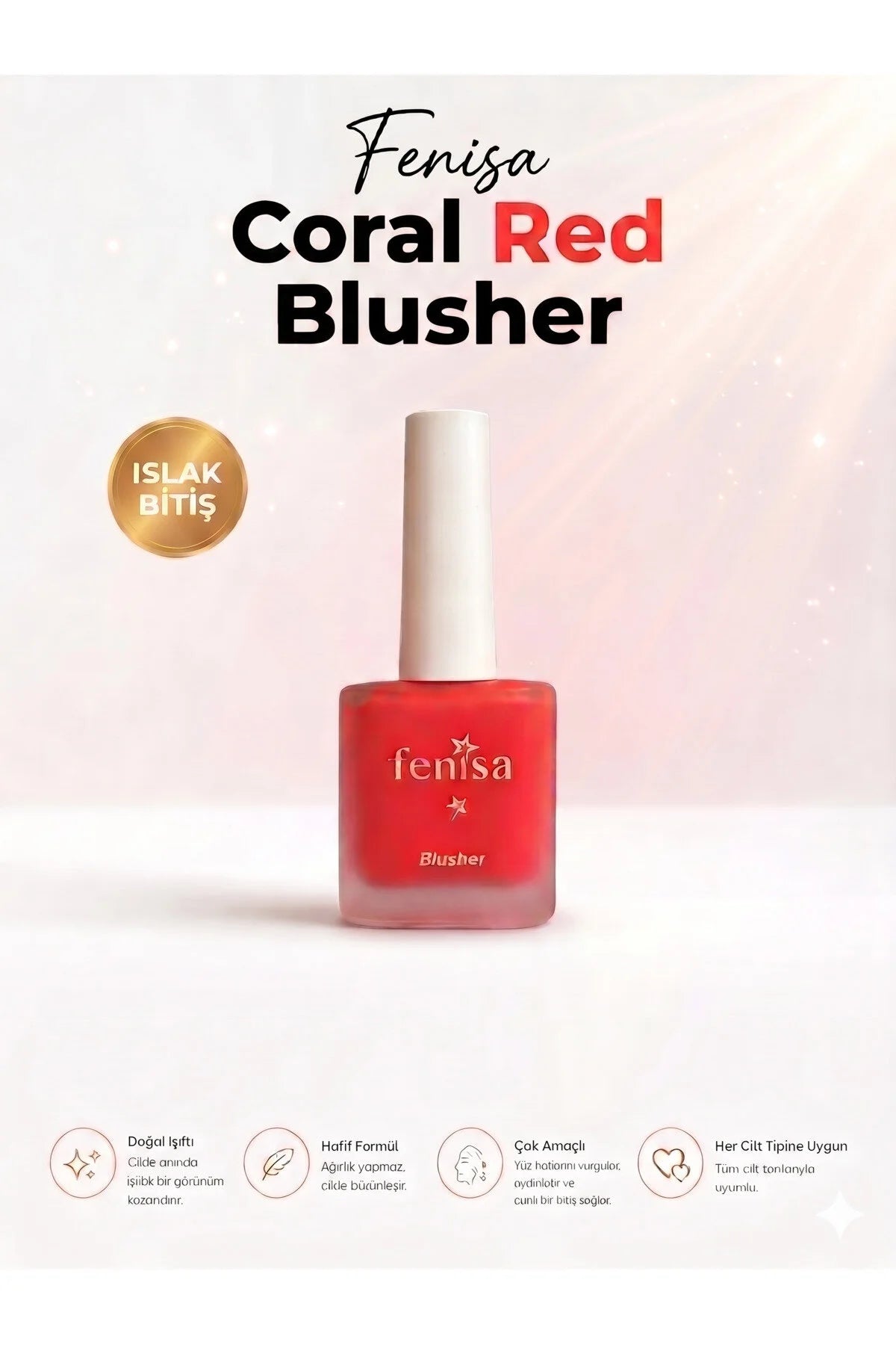 [vg:Coral Red] Likit blusher Coral Red